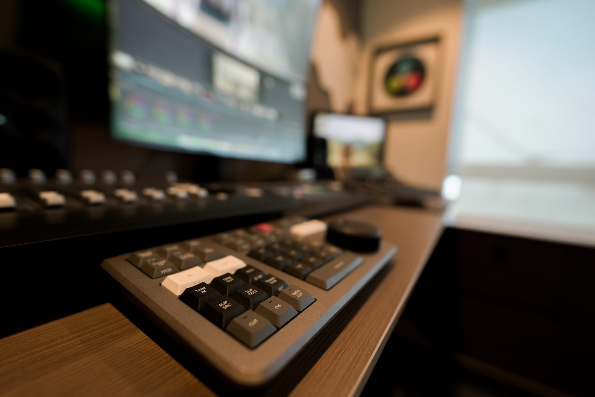 The colour suite at MCX, seen wide