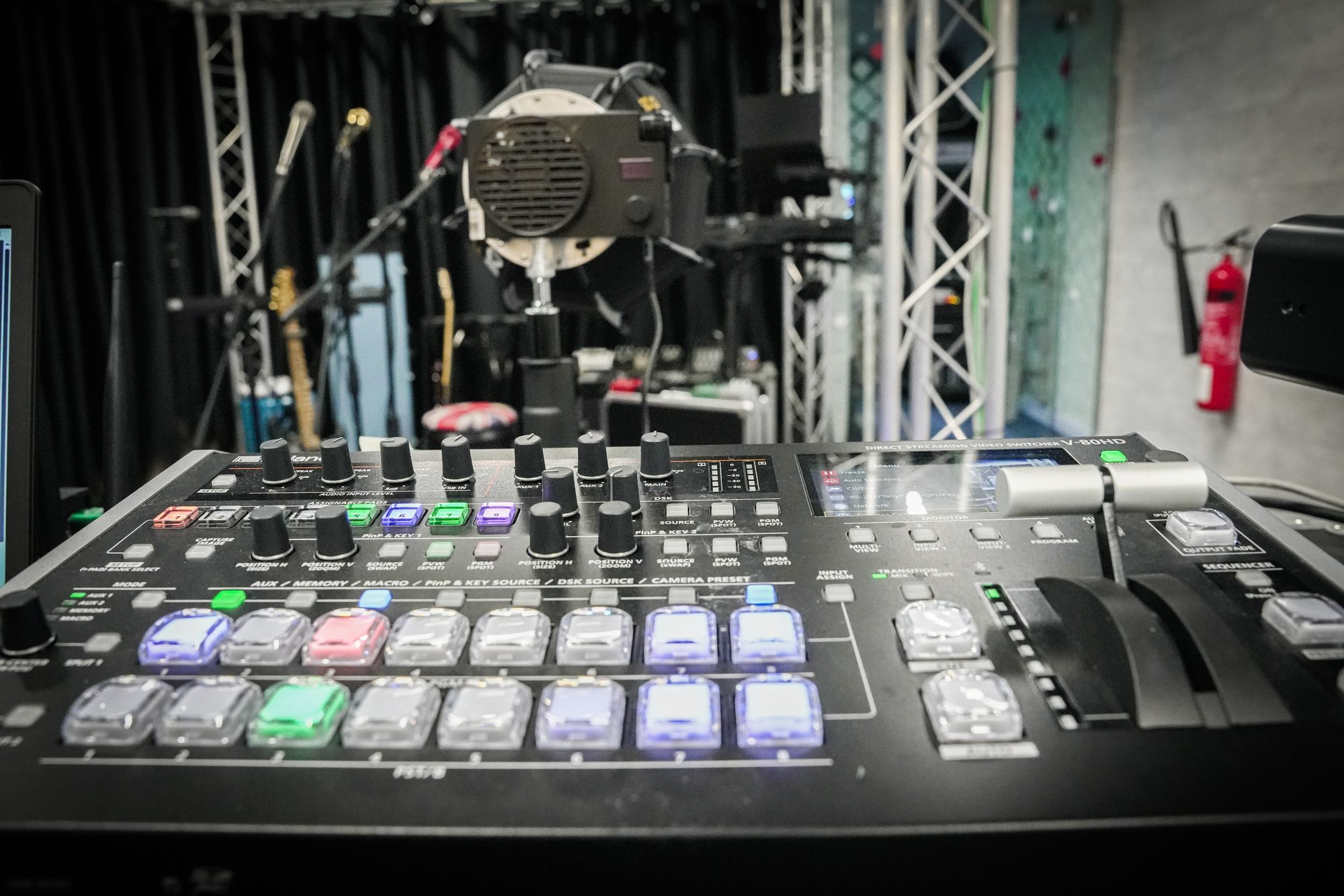 Cut it yourself — the desk is not a demonstration